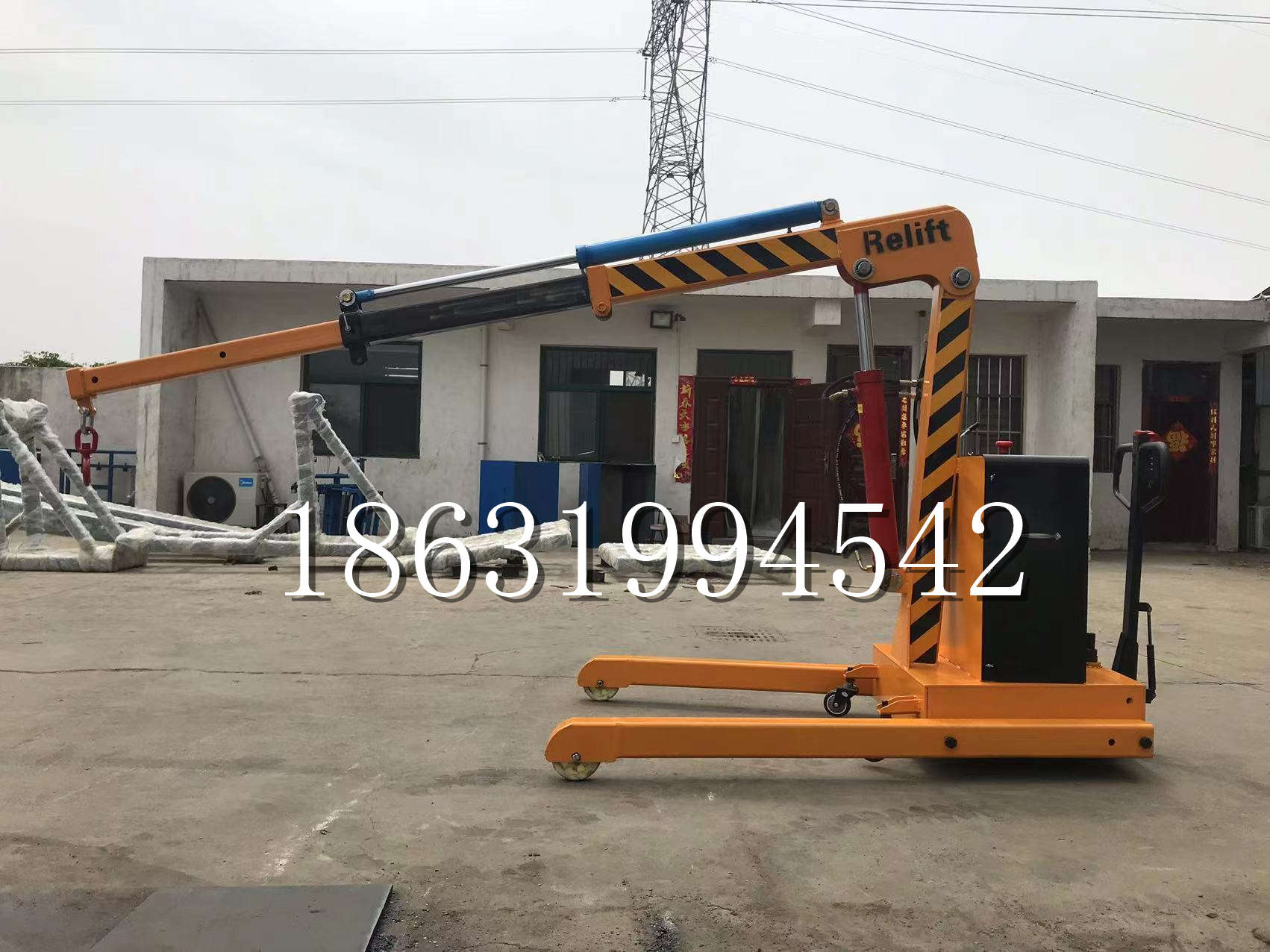 和林格尔县久征定做3吨三轮随车吊 农用园林绿化移树吊 平板工程用小吊机